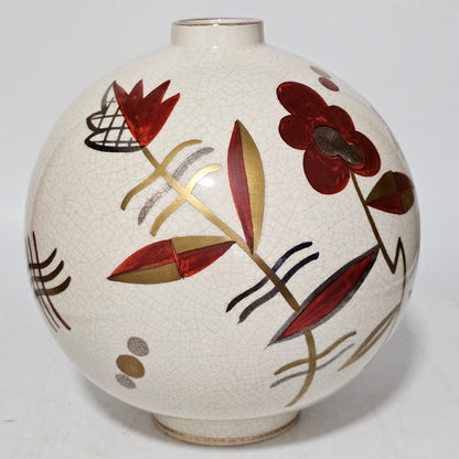 Large Sainte Radegonde French Art Deco vase c1925
