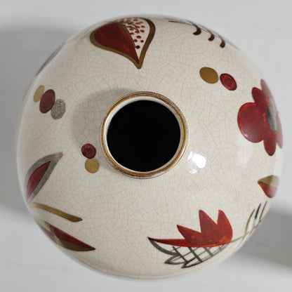 Large Sainte Radegonde French Art Deco vase c1925