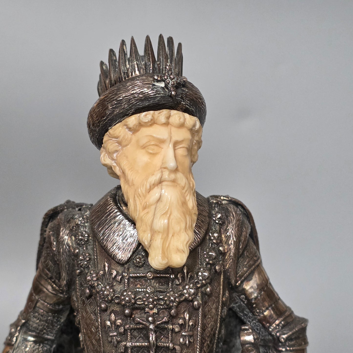 Fine And Highly Decorative German Silver Figure Of A French King – Hanau, C.1927