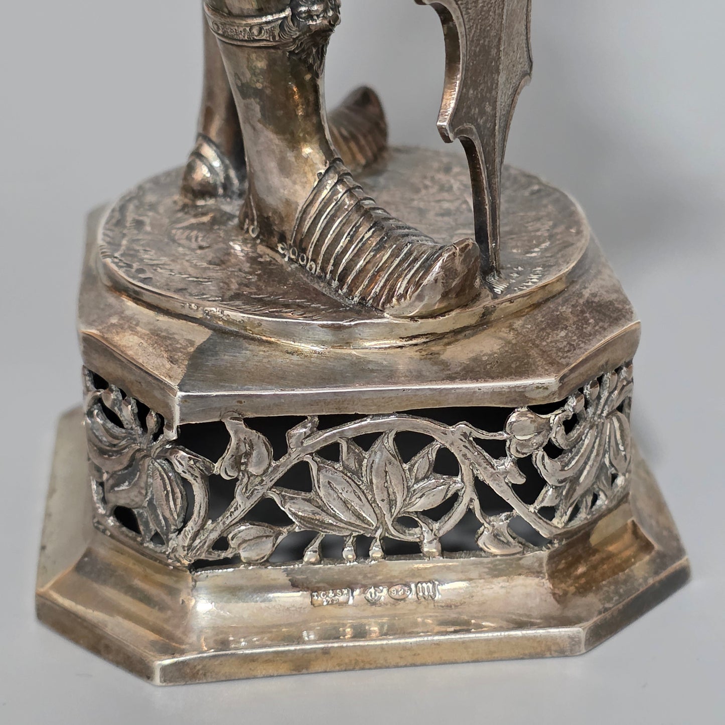 Fine And Highly Decorative German Silver Figure Of A French King – Hanau, C.1927