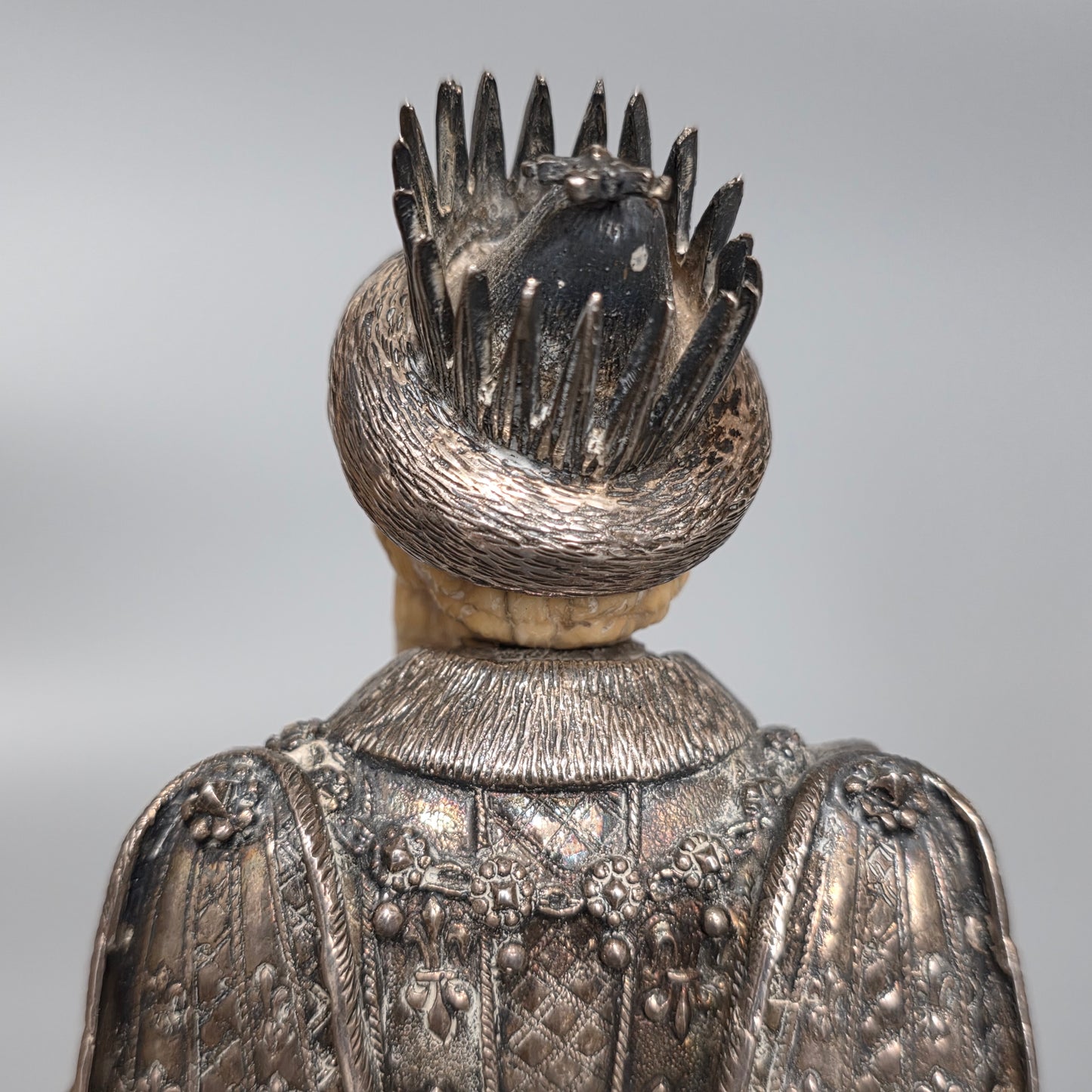 Fine And Highly Decorative German Silver Figure Of A French King – Hanau, C.1927