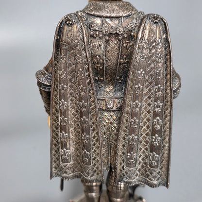 Fine And Highly Decorative German Silver Figure Of A French King – Hanau, C.1927