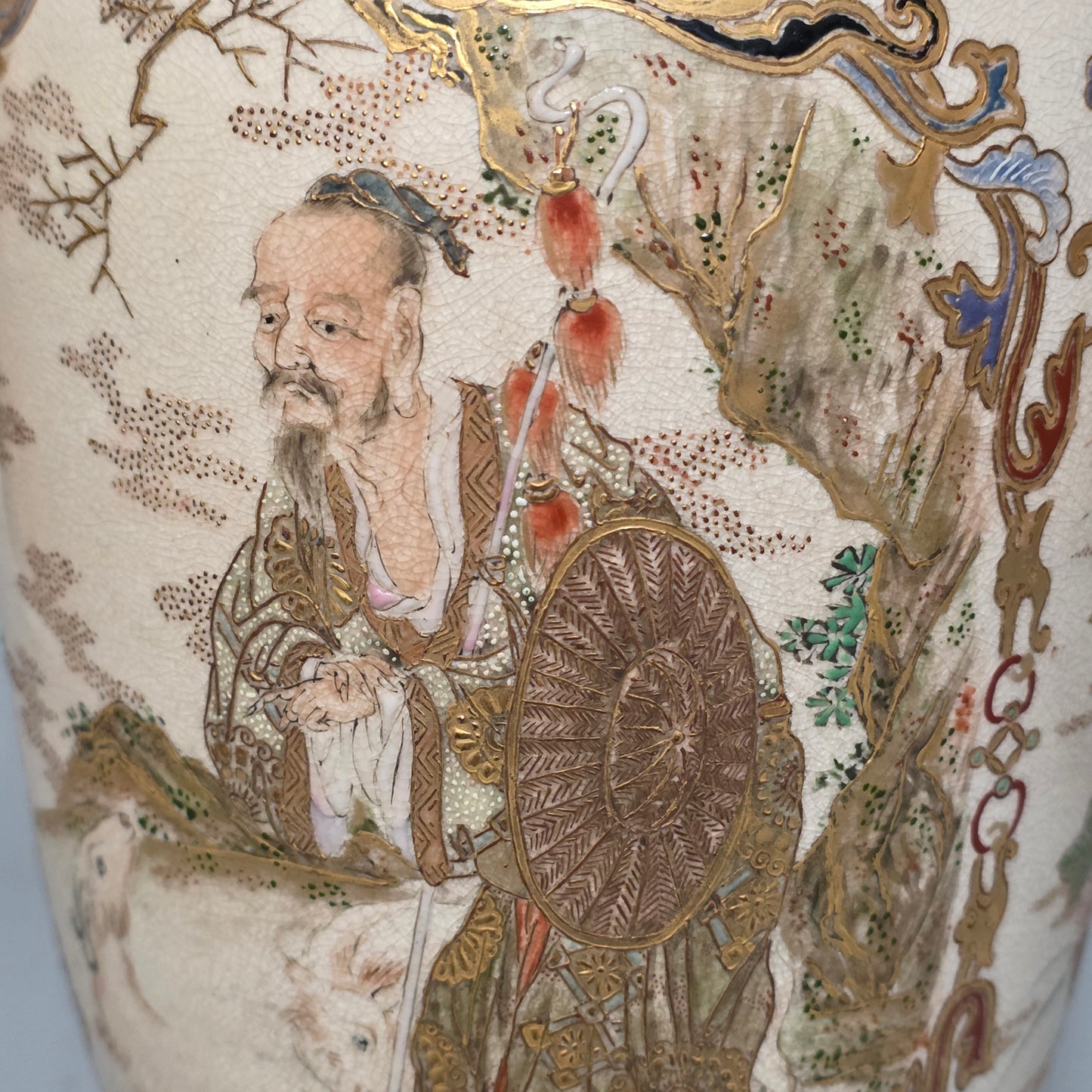 Fine Quality Large Satsuma Vase C1900