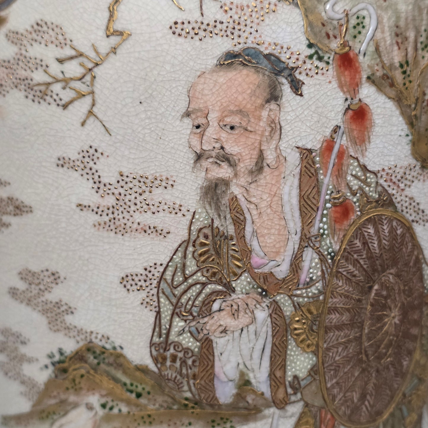 Fine Quality Large Satsuma Vase C1900