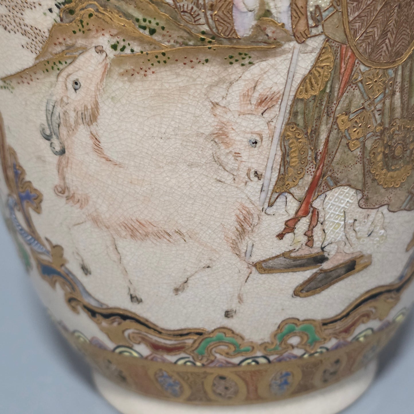 Fine Quality Large Satsuma Vase C1900