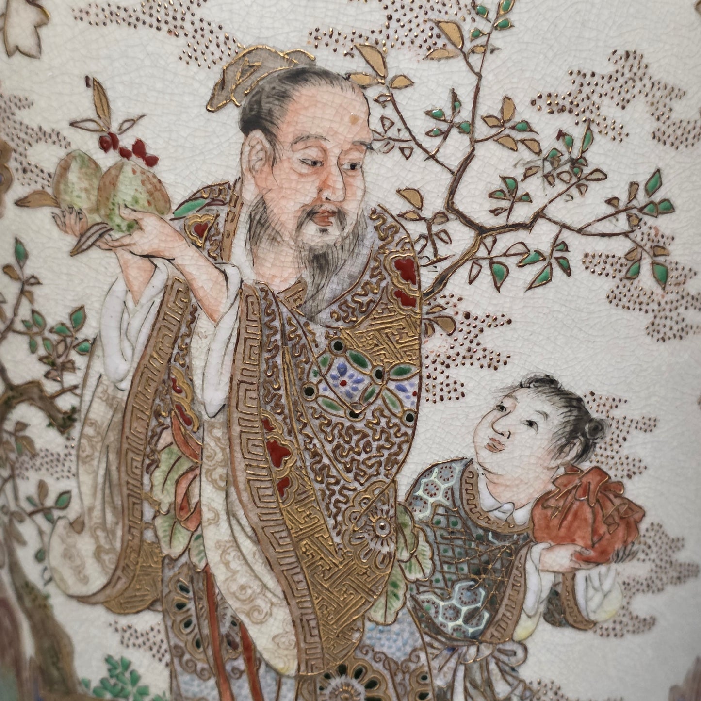 Fine Quality Large Satsuma Vase C1900