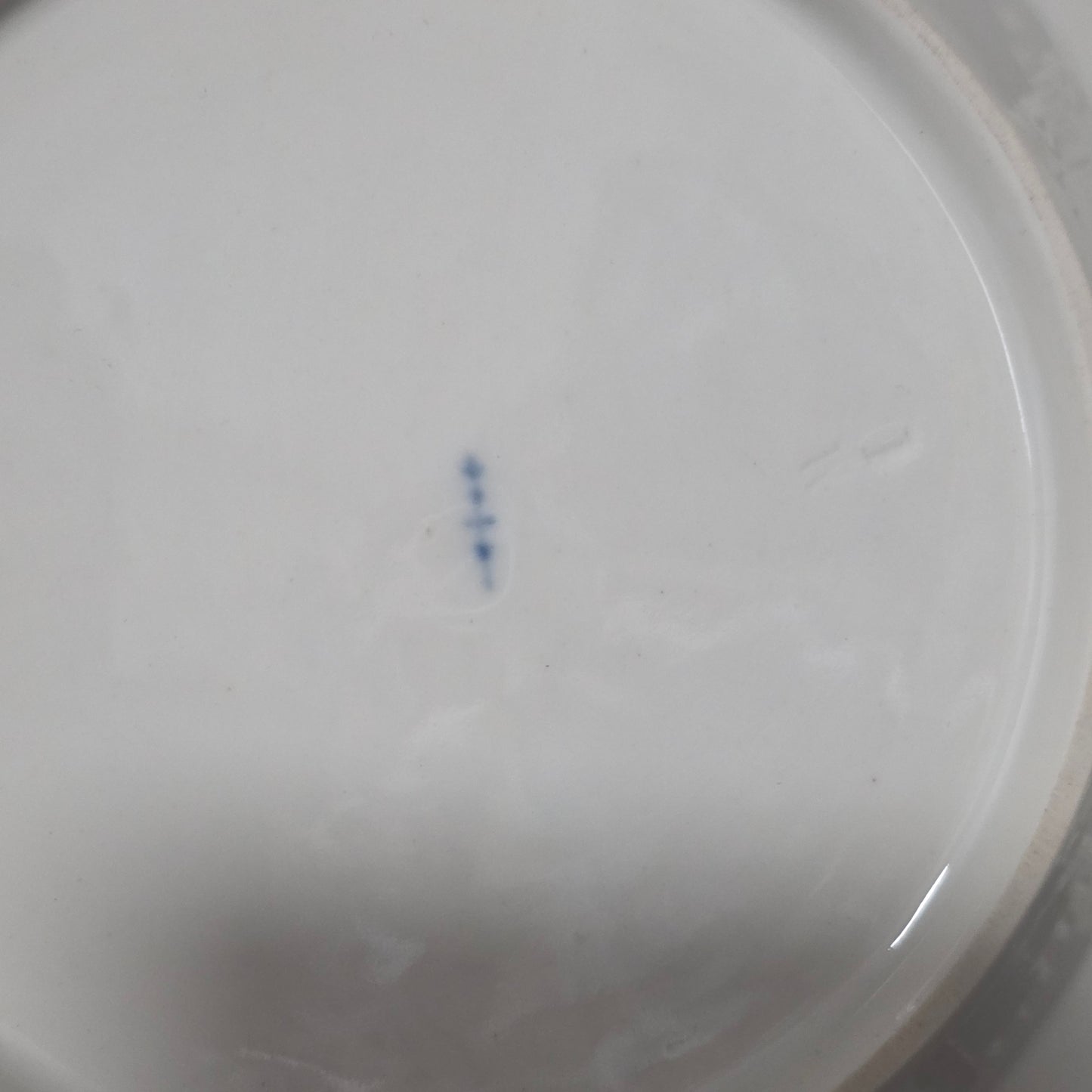 Kpm Berlin Porcelain Octagonal Fretted  Hand Painted Bird Plate