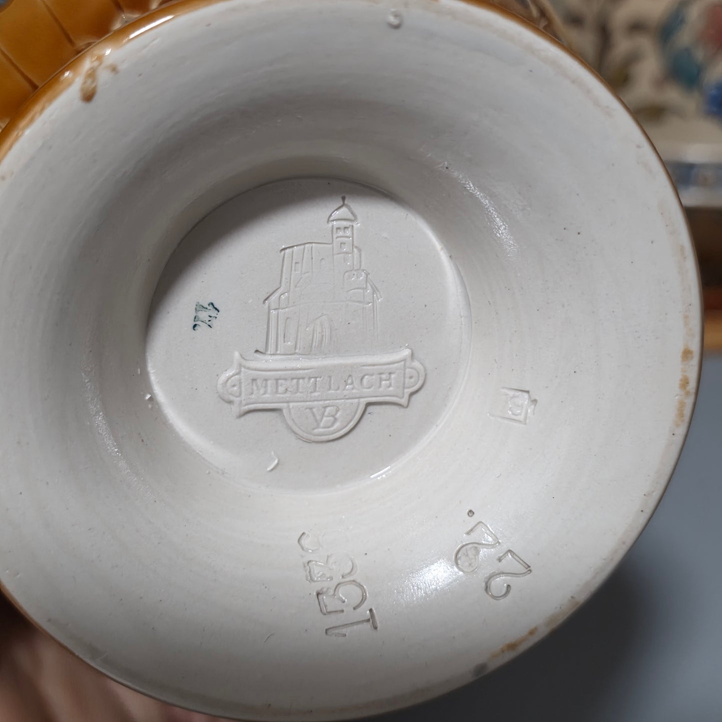 Pair of Antique Mettlach German Pottery Vases, Circa 1890 – Fine Decorative Art Nouveau Style