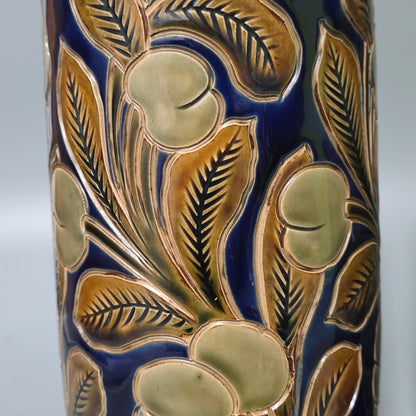 Rare Large Pair Of Frank Butler Royal Doulton Vases C1905 - 31.5 Cm