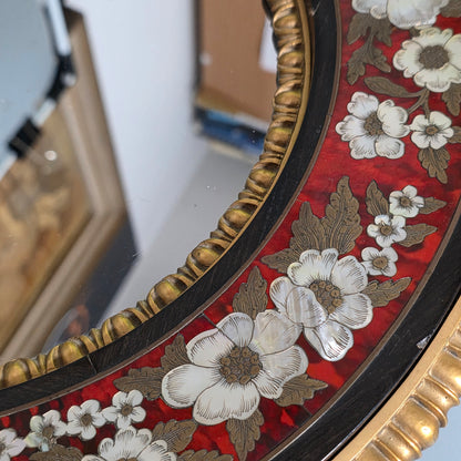 Outstanding Mid–Late 19th Century Boulle Work Wall Mirror (c.1880)