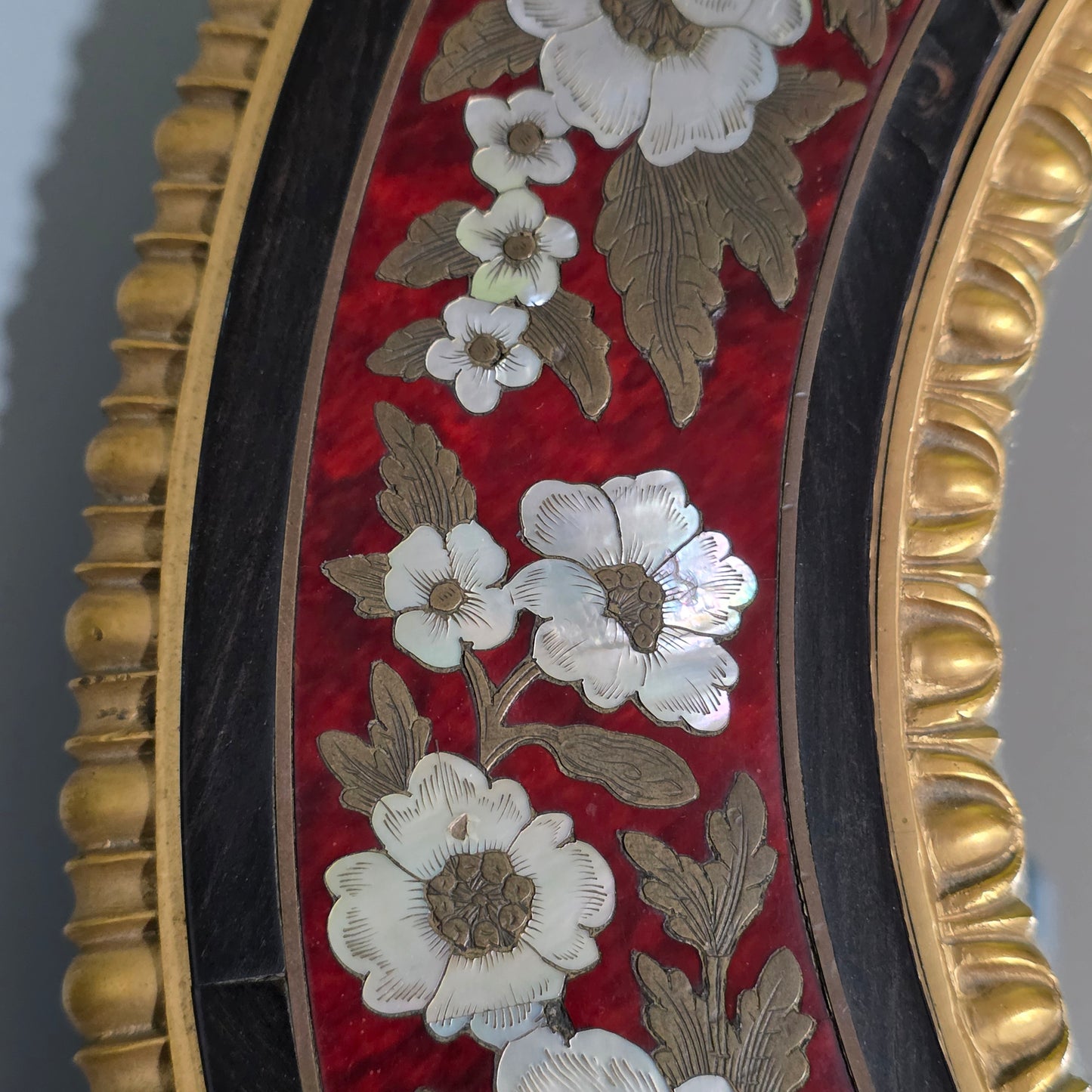 Outstanding Mid–Late 19th Century Boulle Work Wall Mirror (c.1880)