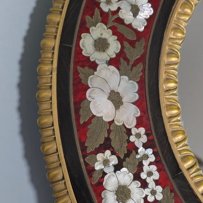 Outstanding Mid–Late 19th Century Boulle Work Wall Mirror (c.1880)