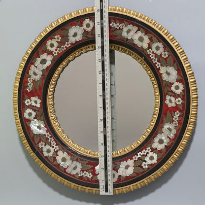 Outstanding Mid–Late 19th Century Boulle Work Wall Mirror (c.1880)