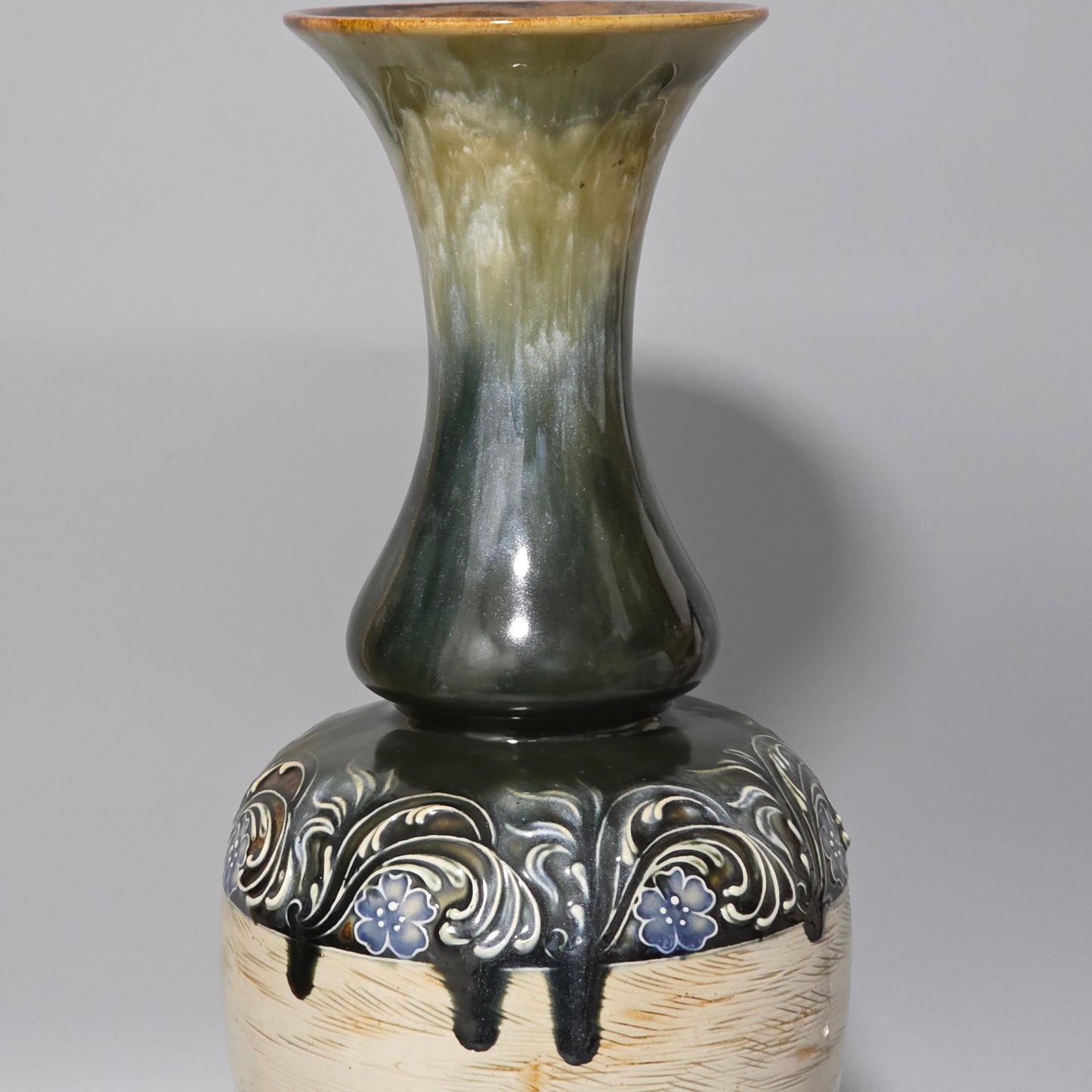 Large Hannah Barlow Vase for Doulton Lambeth. 44cm high