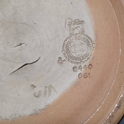 Quality Pair of Large Antique Royal Doulton Vases by Ethel Beard (1923–1927)