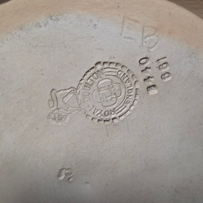 Quality Pair of Large Antique Royal Doulton Vases by Ethel Beard (1923–1927)