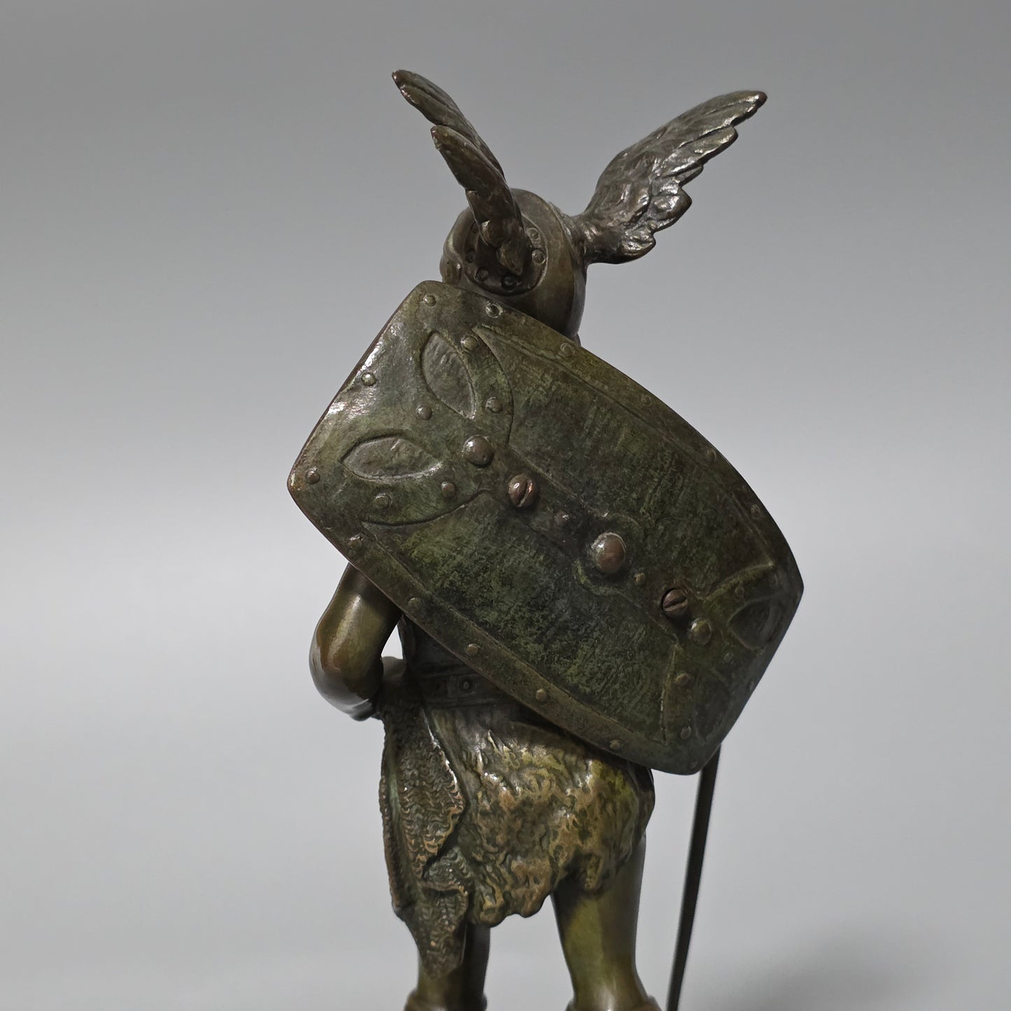 Ruffino Besserdich (1858–1915) – “Siegfried” Bronze Sculpture