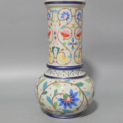 Large Thomas Webb Antique Moroccan Tapestry Vase 31.25cm