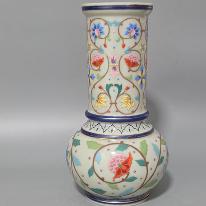 Large Thomas Webb Antique Moroccan Tapestry Vase 31.25cm