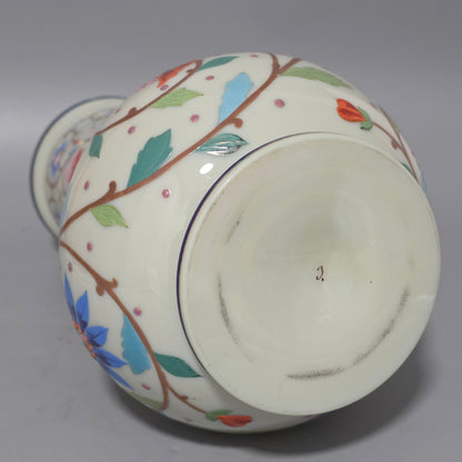 Large Thomas Webb Antique Moroccan Tapestry Vase 31.25cm