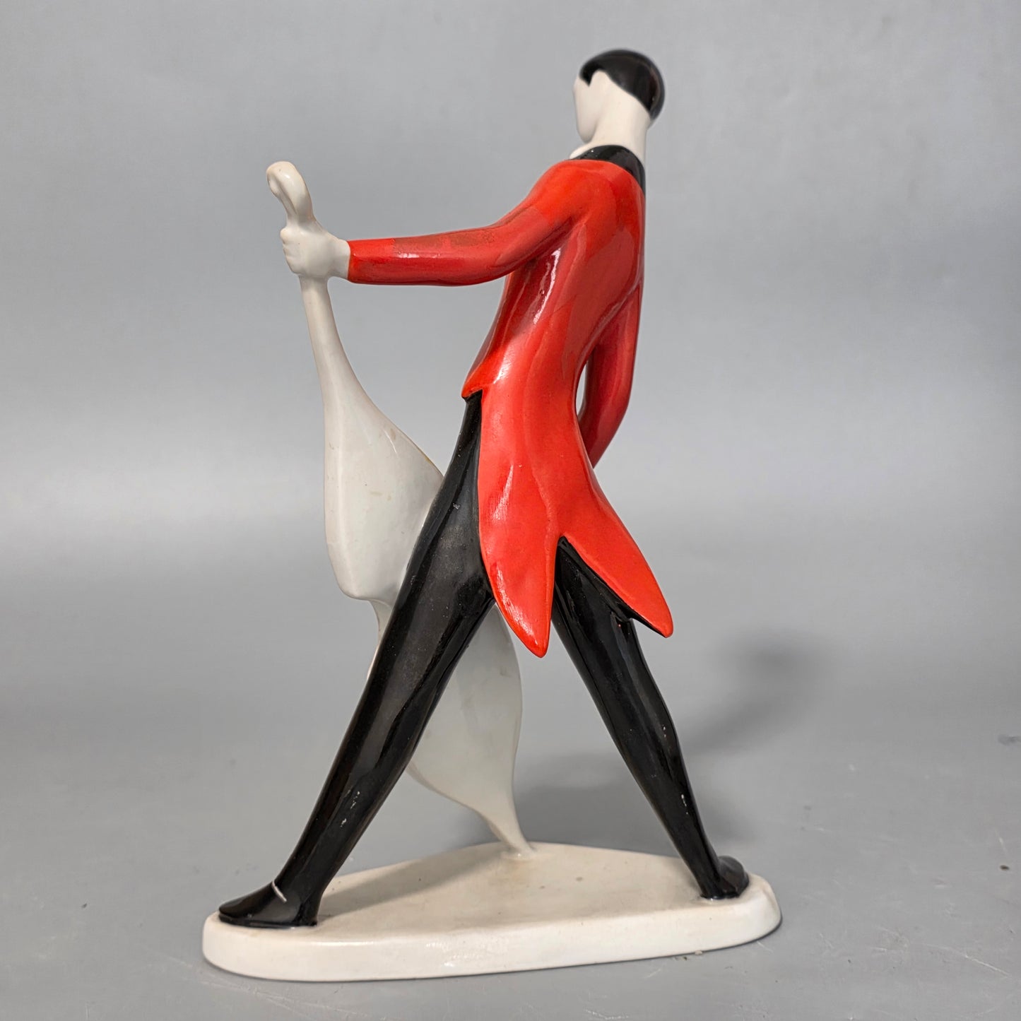 A Fine Zsolnay Pecs Porcelain Figure Of A Cellist