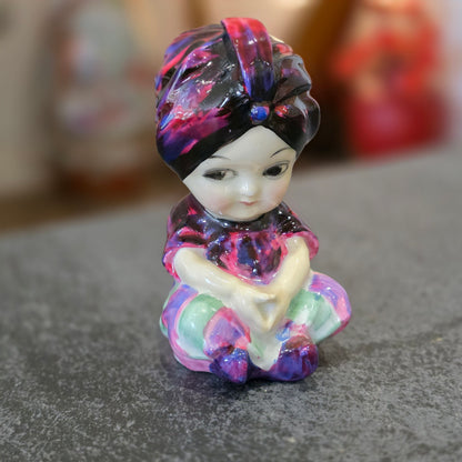 Royal Doulton Rare Figure "Boy With A Turban" Hn1212 10Cm High