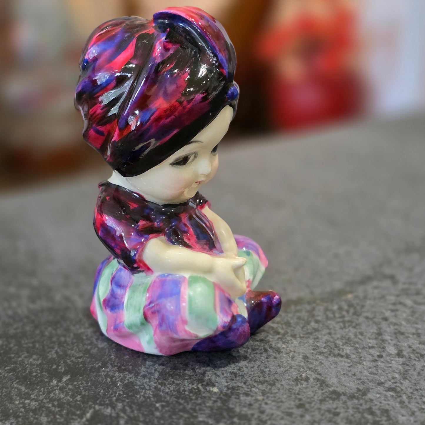 Royal Doulton Rare Figure "Boy With A Turban" Hn1212 10Cm High