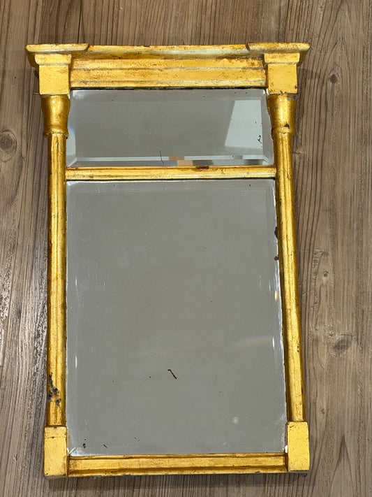 Exquisite Gilded Regency Pier Mirror 60.5cm X 40.5cm