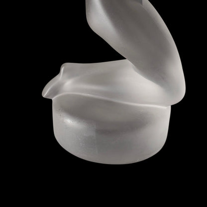 Beautiful Lalique Nude Chrysis Figurine Holding Hair