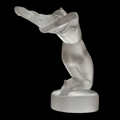 Beautiful Lalique Nude Chrysis Figurine Holding Hair
