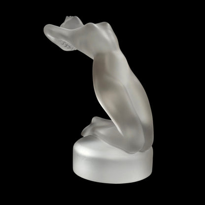 Beautiful Lalique Nude Chrysis Figurine Holding Hair