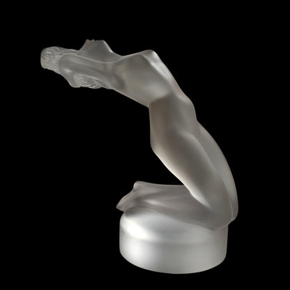 Beautiful Lalique Nude Chrysis Figurine Holding Hair