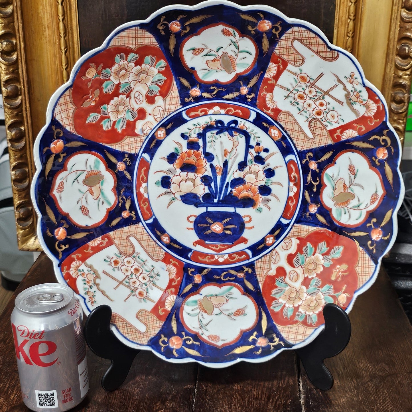 Large Late 19th/early 20thc Imari Charger 35.5cm