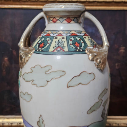 Stunning Early 20thc Nippon Vase C1920s