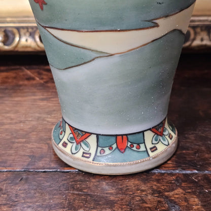 Stunning Early 20thc Nippon Vase C1920s