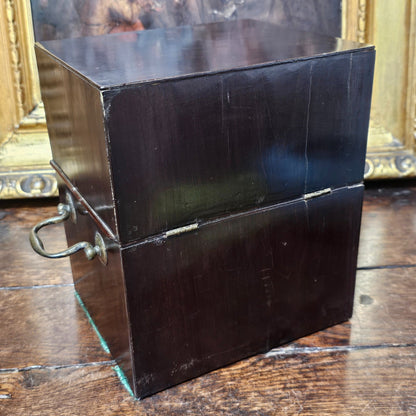 Georgian Mahogany Decanter Box C1820