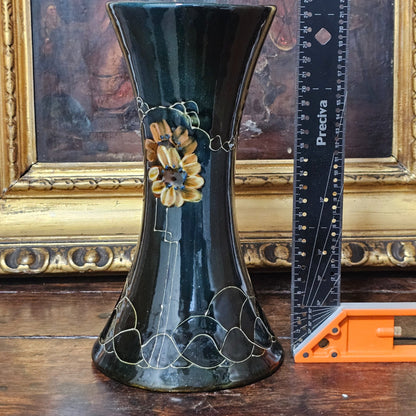 Rare And Interesting 'old London Ware' Secessionist Art Pottery Vase By The Irish Company J R Mally & Co (j R M & Co) - Christopher Dresser