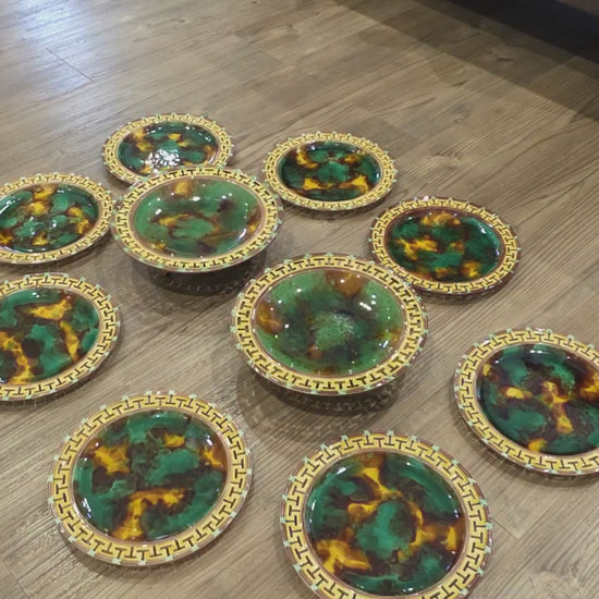 Wedgwood Majolica 10 x Piece Service